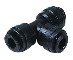 Pneufit D asetal geçmeli bağlantı parçası, rakor, tişört, 6mm