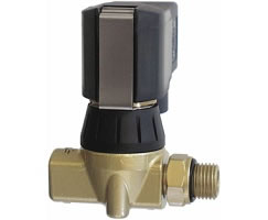 Dolaylı solenoid uyarılı yataklı valf, G1/4, 3/2, NC, hava pilotu / yay geri dönüşlü