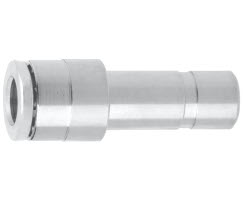 Pneufit 10 geçmeli bağlantı parçası, gövde azaltıcı, düz, 4 mm, 6 mm