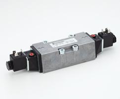 ISO Star solenoid valfı ISO 3, 5/2, solenoid pilot / solenoid pilot