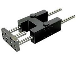 Kılavuz bloğu kaymalı yatak stili 51, 40 mm delik, 400 mm strok