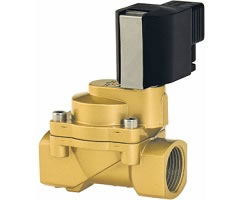 Dolaylı solenoidle çalıştırılan pistonlu valf, G3/8, 2/2, NC, solenoid pilot / solenoid pilot