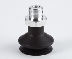 Tek körüklü vakum kabı, 20mm O/D, G1/8, nitril kauçuk