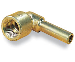 36 serisi sıkıştırma bağlantısı, dişi gövde konnektörü, dirsek, 16mm, 16mm
