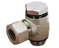 43 serisi sıkıştırma bağlantı parçaları dış somun, banjo, dirsek, G1/8, 4mm