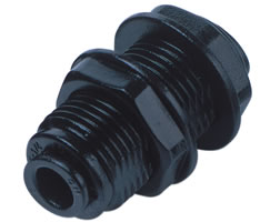 Pneufit D asetal geçmeli bağlantı, eşit olmayan bölme bağlantısı, düz, 6 mm, 4 mm