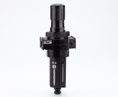 Olympian Plus filtre/regülatör, G1/2, 40μm, 0,3-10 bar, manuel tahliye, göstergesiz