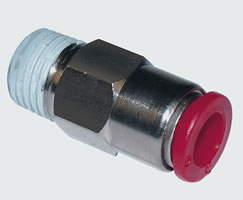 Pneufit C çek valf, düz, R1/8, 6mm