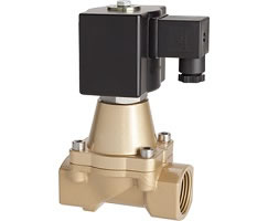 Doğrudan solenoidle çalıştırılan, zorlamalı kaldırmalı pistonlu valf, G3/4, 2/2, NC, solenoid pilot / solenoid pilot