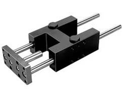 Kılavuz blok makaralı rulman stili 61, 63 mm delik, 100 mm strok