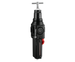 Aşırı sıcaklık uygulamaları için Excelon Plus filtre/regülatör, G3/8, 40μm, 0,3-4 bar, otomatik tahliye, göstergesiz