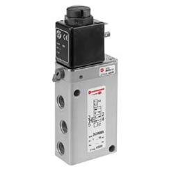 26360 serisi sıralı solenoid valf, G1/4, 5/2, solenoid pilot / solenoid pilot, solenoidsiz