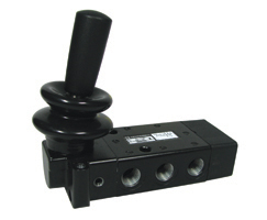 Super X manuel kumandalı valf, G1/4, 5/2, kol / yay