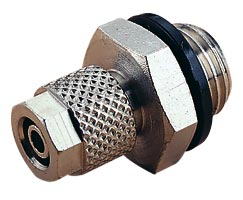 24 serisi geçmeli bağlantı, adaptör, düz, G1/4, 6mm/4mm