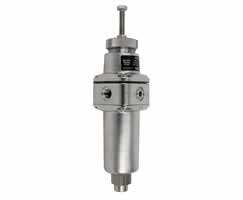 B38 Serisi paslanmaz çelik filtre/regülatör, 1/4 NPT, 5 µm, 0,4-10 bar, otomatik tahliye, göstergesiz