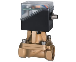 Elektrik motoruyla çalışan motorlu vana, G3/4, 2/2, elektrik motoru / solenoid pilot