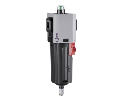 Excelon Plus birleştirici filtre, 3/8 PTF, 0,01 µm, otomatik tahliye, koruma ile