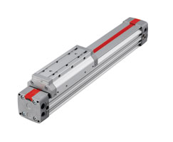 Lintra Plus milsiz silindir, dış kılavuz, 40 mm çap, 700 mm strok