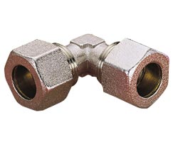43 serisi sıkıştırma bağlantı parçaları dış somun, konnektör, dirsek, 18mm