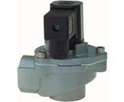 Dolaylı solenoidle çalıştırılan toz filtre valfi, G1, 2/2, NC, solenoid pilot / solenoid pilot