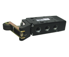 Super X mekanik uyarılı valf, G1/4, 5/2, makaralı kol / yay