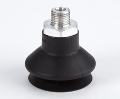 Tek körüklü vakum kabı, 30mm O/D, G1/8, nitril kauçuk