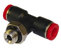 Pneufit C geçmeli bağlantı parçası, döner adaptör, tişört, G1/2, 12mm