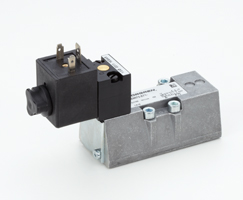 ISO Star solenoid valfı ISO 1, 5/2, solenoid pilot / yay geri dönüşlü