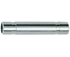 Pneufit 10 geçmeli bağlantı parçası, mil rakoru, düz, 10 mm