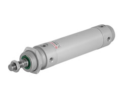 Roundline çift etkili silindir, 32 mm çap, 300 mm strok
