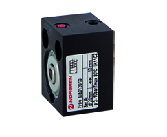 Sıkıştırma tek etkili silindir, 12 mm çap, 4 mm strok