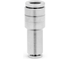 Pneufit 10 geçmeli bağlantı, eşit olmayan rakor, düz, 12 mm, 10 mm