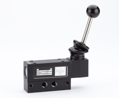 M/1700 manuel olarak çalıştırılan valf, G1/4, 5/3, APB, kol / kol / kol