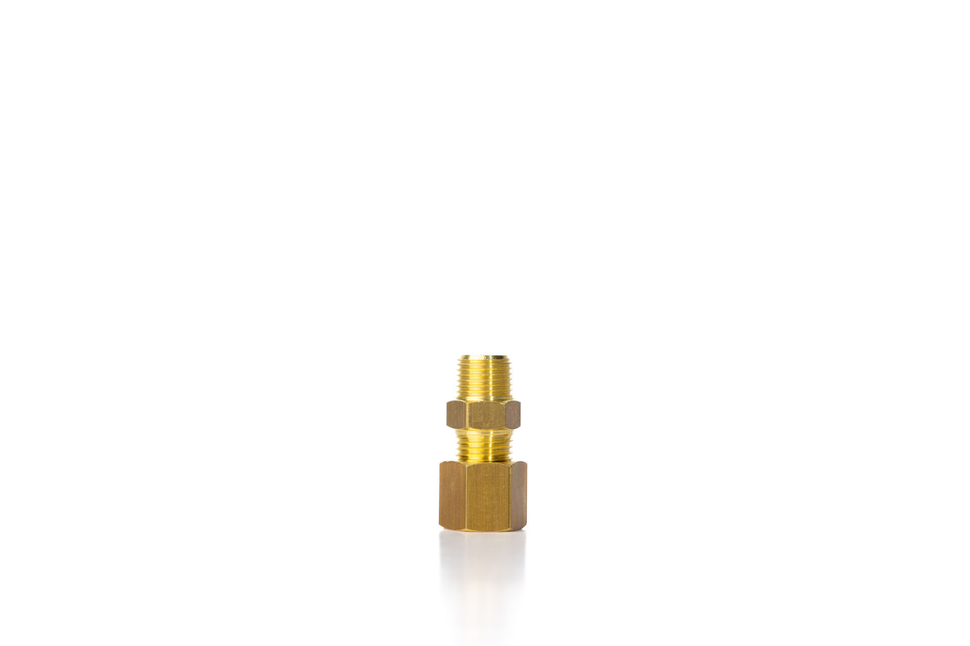 PİRİNÇ METAL DÜZ BAĞLANTI T6-G-1/8M