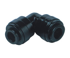 Pneufit D asetal geçmeli bağlantı, eşit olmayan rakor, dirsek, 12 mm, 6 mm