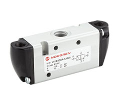 V61 serisi hat içi hava pilot valfi, G1/4, 3/2, NC, hava pilotu / hava pilotu