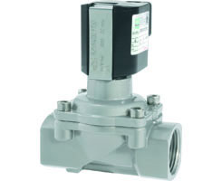 Doğrudan solenoidle çalıştırılan diyaframlı valf, cebri kaldırmalı, G1/2, 2/2, NC, solenoid pilot / solenoid pilot, solenoidsiz