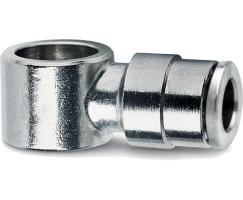 Pneufit 10 geçmeli bağlantı, gövdeden boruya banjo, dirsek, G3/8, 8mm